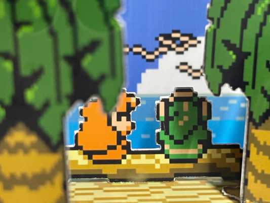 Zelda: Link's Awakening - Beach Scene