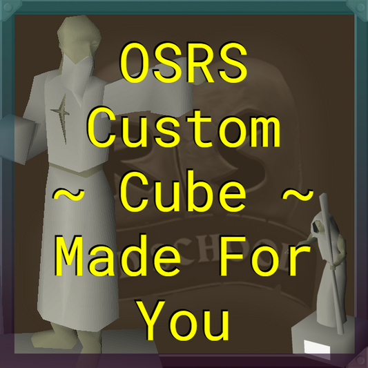 Runescape Custom Cube -  OSRS and RS Classic