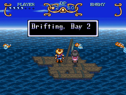 Illusion of Gaia - Raft Scene