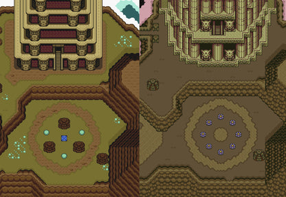 Zelda: Link to the Past - Dark vs Light